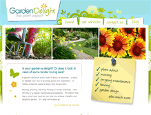 Tablet Screenshot of gardendelight.co.uk